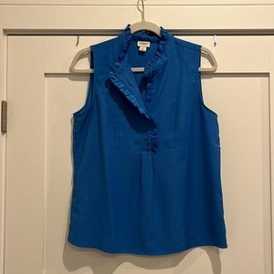 Royal Blue J.Crew Blouse